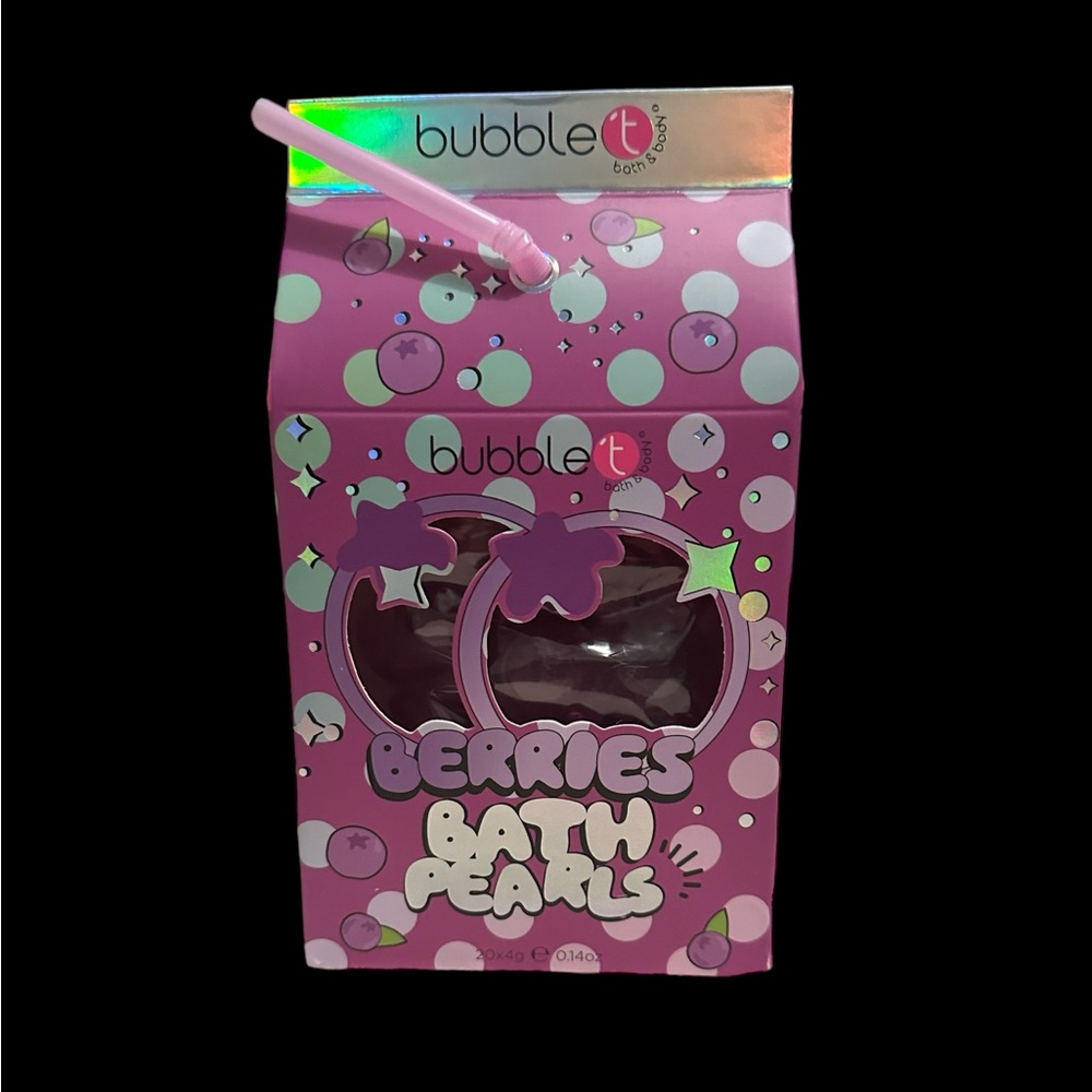 New bubble t bath and body berries bath pearls